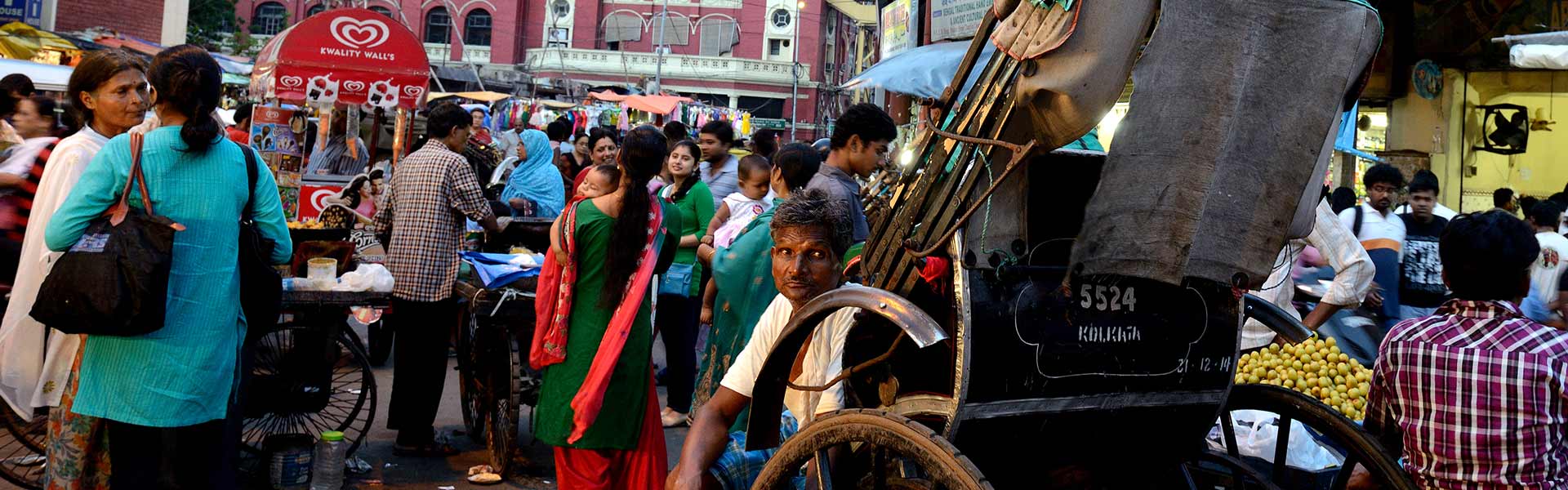 Kolkata New Market shopping area